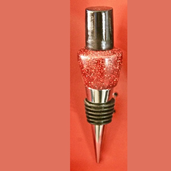 WILD EYE DESIGNS FASHION WINE SET STOPPER CORK - Picture 3 of 6